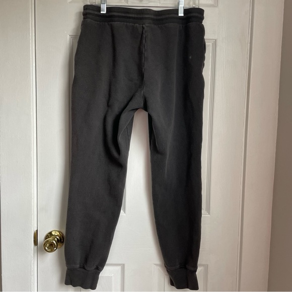 Aritzia Wilfred Free sweatpants joggers grey black distressed size M - Picture 4 of 6